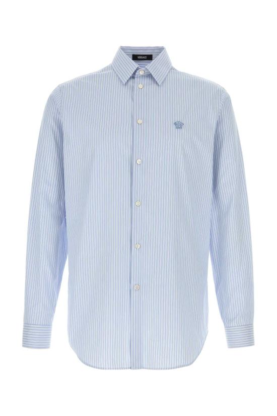 26SS 베르사체 긴팔 셔츠 10188741A16476 2VM60 BLUE