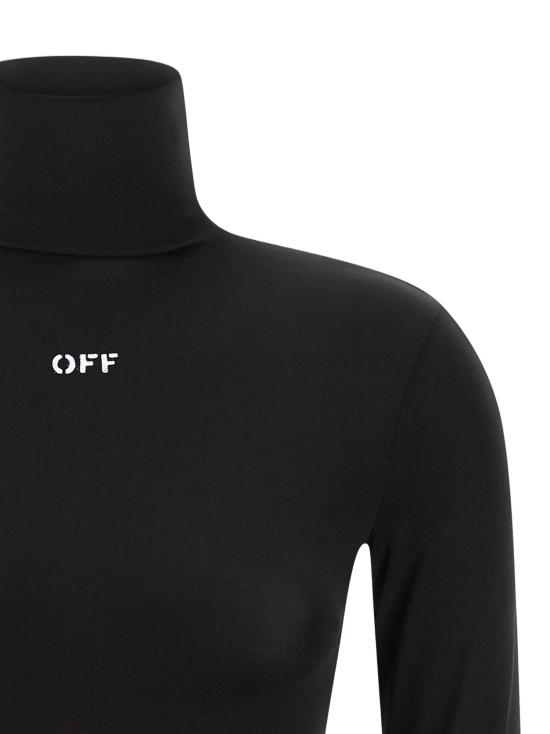 26FW 오프화이트 긴팔 티셔츠 OF337359BM BLACK - OFF WHITE