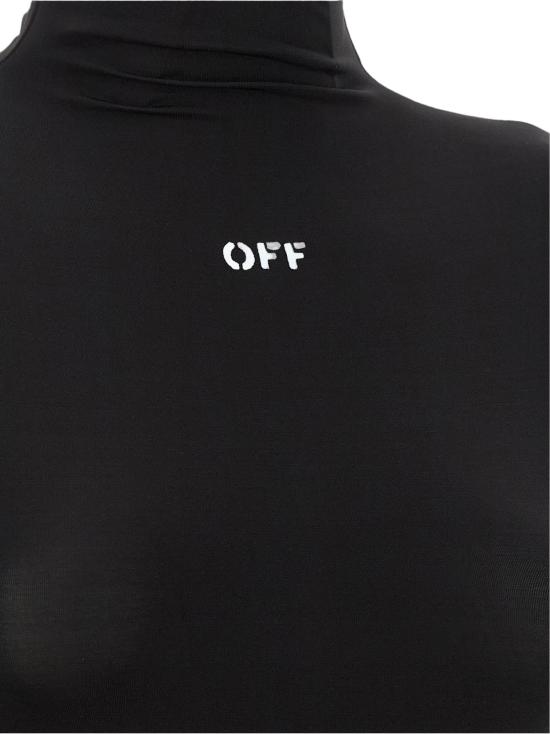 26FW 오프화이트 긴팔 티셔츠 OF337359BM BLACK - OFF WHITE
