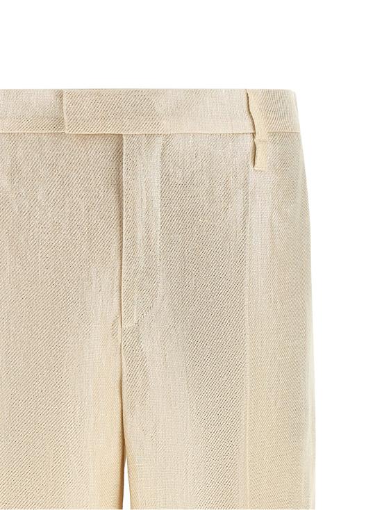 26SS 브루넬로 쿠치넬리 스트레이트 팬츠 BR334942BM GOLD - BRUNELLO CUCINELLI