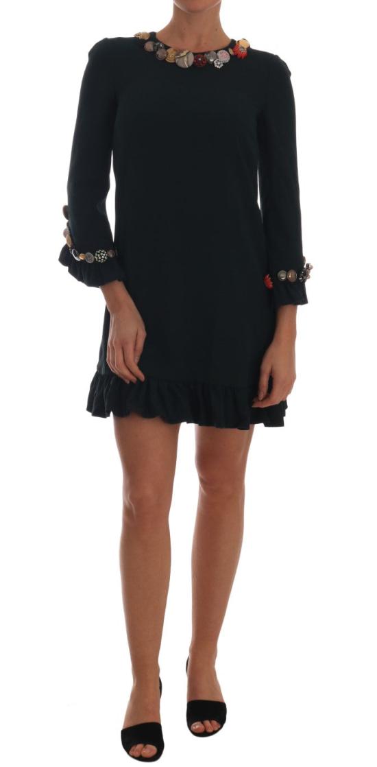  돌체앤가바나 미디 원피스 DR1641 BLACK - DOLCE & GABBANA