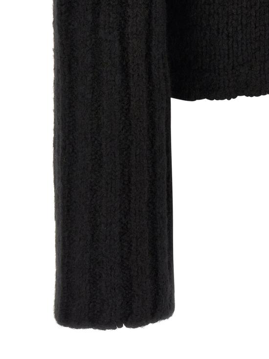 26FW 릭 오웬스 스웨터 RI339733BM BLACK - RICK OWENS