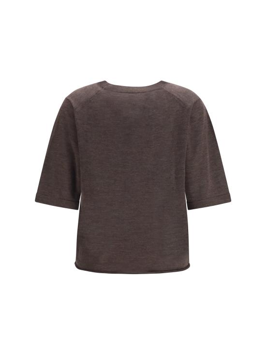 26FW 루루 드 세종 반팔 티셔츠 NALALDS BROWNMELAN - LOULOU DE SAISON