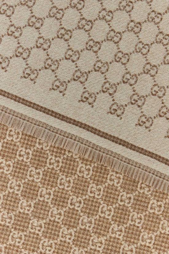  구찌 GG 울 스카프 8390353GAMQ 9778 BEIGE - GUCCI