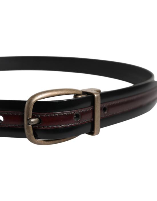  돌체앤가바나 가죽 벨트 BEL9329 BLACK - DOLCE & GABBANA