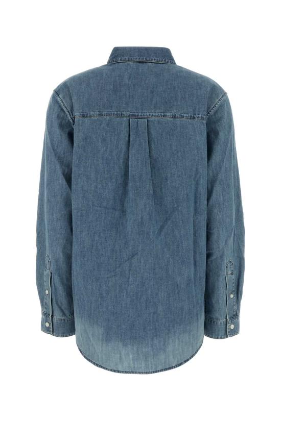 26FW 미우미우 데님 셔츠 GWC143SOOO193K F0013 BLUE - MIU MIU