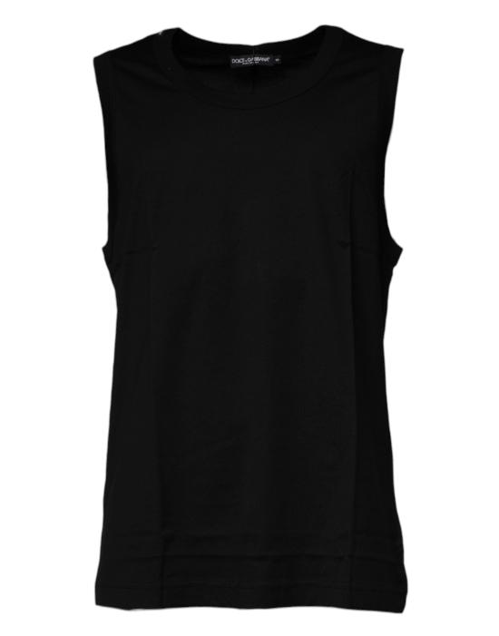  돌체앤가바나 민소매 티셔츠 TSH87518 BLACK - DOLCE & GABBANA