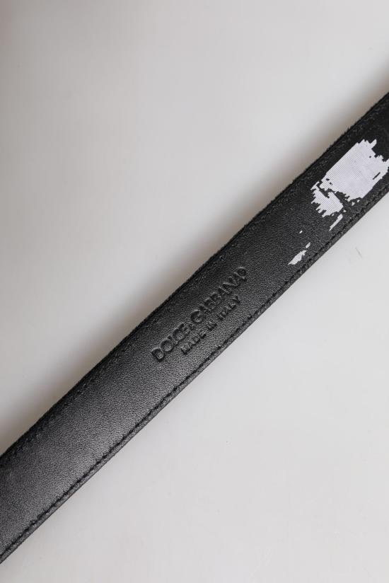  돌체앤가바나 가죽 벨트 BEL9290 BLACK - DOLCE & GABBANA