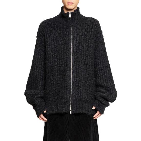  질샌더 집업 니트 JI 9137696506068 BLACK - JIL SANDER