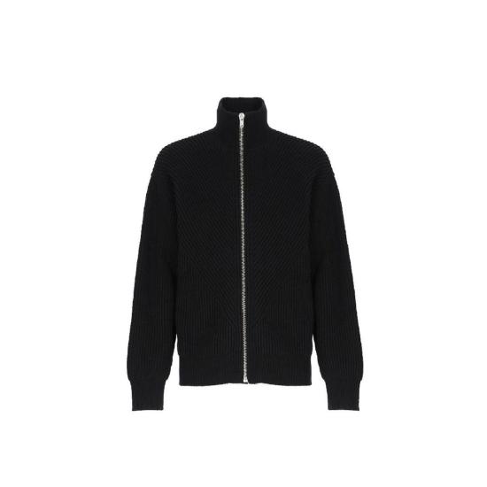  질샌더 집업 니트 JI 9137696506068 BLACK