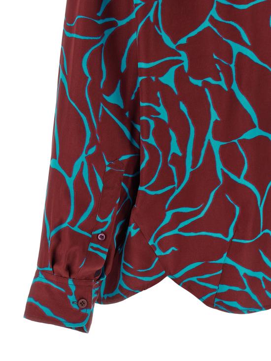 26SS 드리스 반 노튼 블라우스 DR330014BM BORDEAUX - DRIES VAN NOTEN