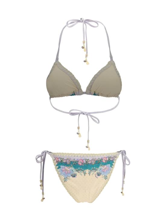 26FW 짐머만 비키니 수영복 8011WSS262 CSCFL CREAM - ZIMMERMANN