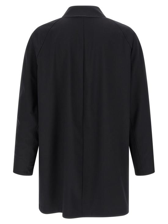 26SS 에르노 코트 HE333714BM BLACK - HERNO