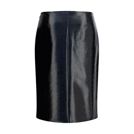 26FW 쿠레쥬 미디 스커트 CO326CJU397VY00149999BB BLACK - COURREGES