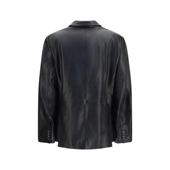 26FW 마그다뷰트림 가죽 자켓 MA293726BLACKBB - MAGDA BUTRYM