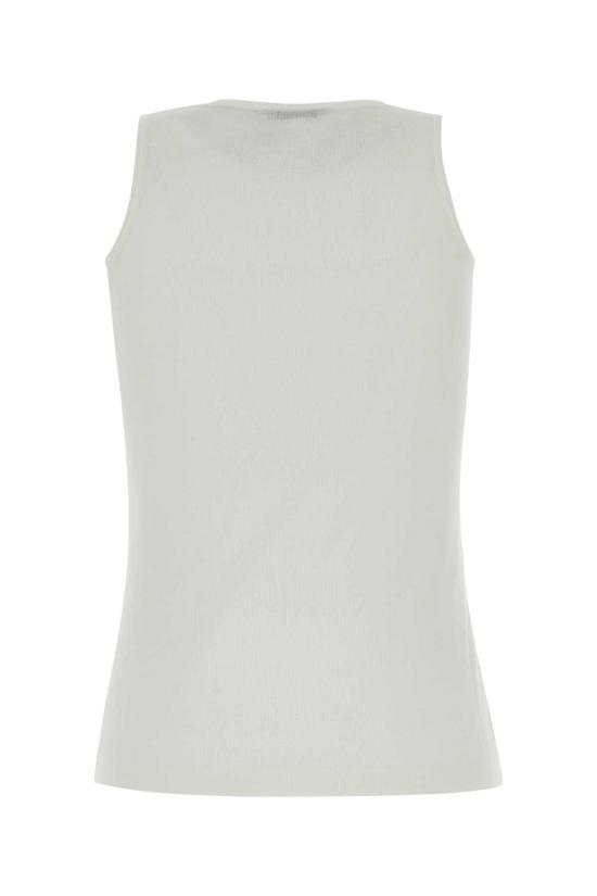 26FW 발렌시아가 코튼 탱크 탑 A000JDT3465 9000 WHITE - BALENCIAGA