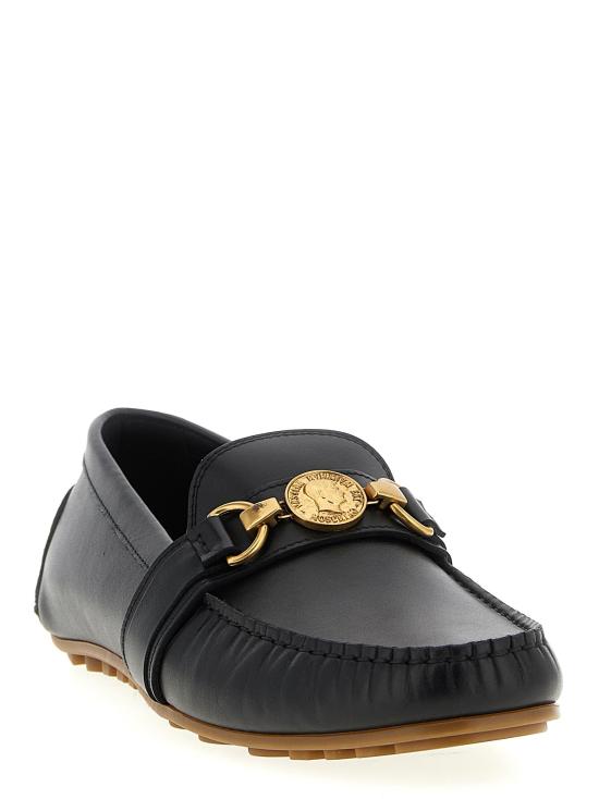 25FW 모스키노 로퍼 MO319384BM BLACK - MOSCHINO