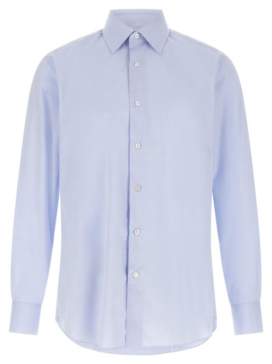 26FW 브리오니 긴팔 셔츠 RCB40LPC05L4900 Light Blue