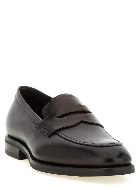 26FW 산토니 로퍼 MCAD19385PL7HNTGT50T50 Brown - SANTONI