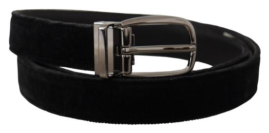  돌체앤가바나 가죽 벨트 BEL8560 BLACK
