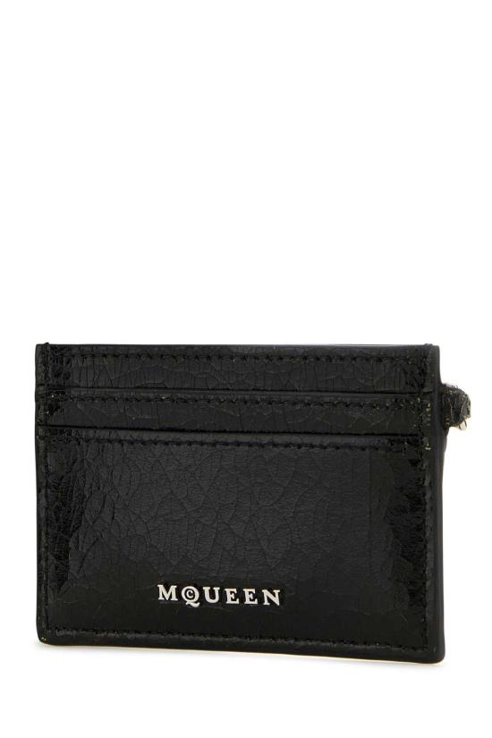 26SS 알렉산더 맥퀸 명함지갑 8050631AAUE 9769 BLACK - ALEXANDER MCQUEEN