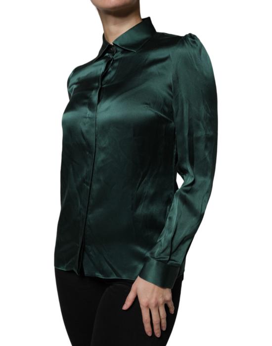  돌체앤가바나 블라우스 TSH86790 GREEN - DOLCE & GABBANA