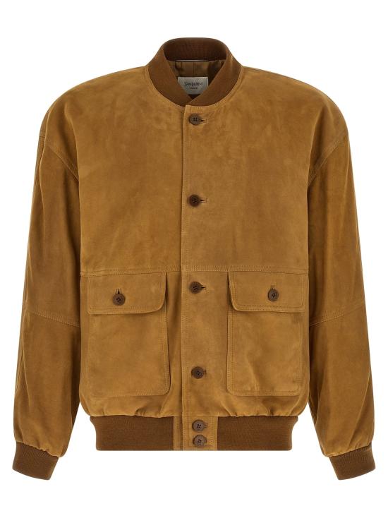 26SS 생로랑 무스탕 SA333890BM BROWN
