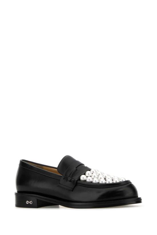  마흐앤마흐 로퍼 PF24S077630CLFB02 BLACKWHITE - MACH&MACH
