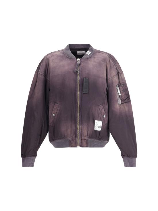26SS 메종 미하라 야스히로 봄버 자켓 J15BL151 BLACK PURPLE