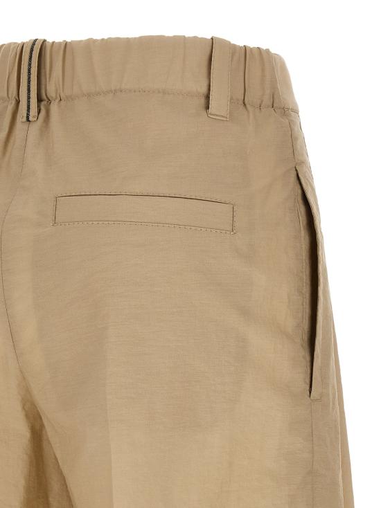 26SS 브루넬로 쿠치넬리 스트레이트 팬츠 BR336201BM BEIGE - BRUNELLO CUCINELLI