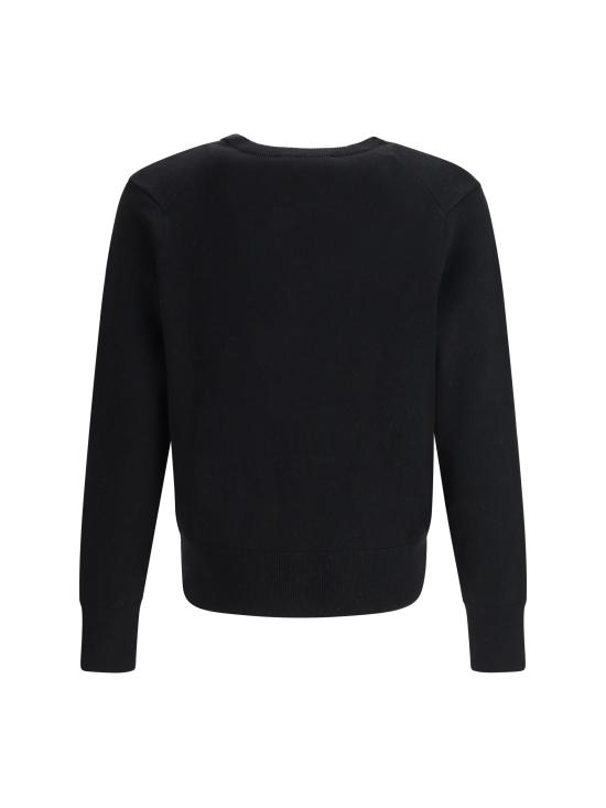  아미 ADC 울 V넥 가디건 HKC361001 009 BLACK - AMI