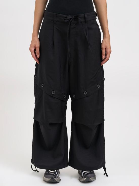 26FW 와이쓰리 스트레이트 팬츠 RKR3738 Black
