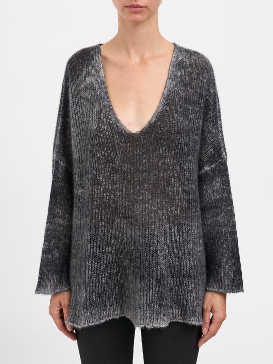 26FW 아방도이 스웨터 R226WD1451CSGVHV00007 Grey