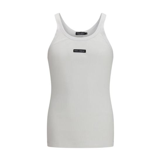 26SS 돌체앤가바나 민소매 티셔츠 DOG8PA8TG7P3IW0800BB WHITE