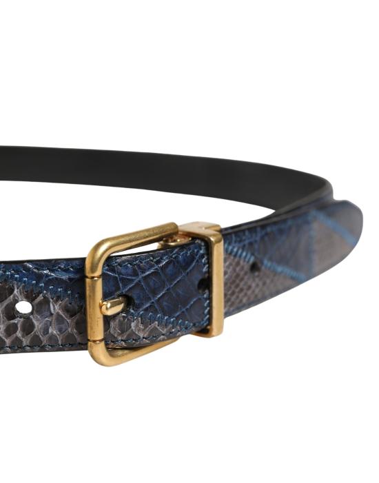  돌체앤가바나 가죽 벨트 BEL9666 MULTICOLOR - DOLCE & GABBANA