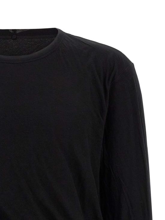  릭 오웬스 탑 RI337263BM BLACK - RICK OWENS