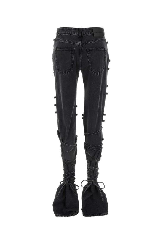  알렉산더 맥퀸 데님 팬츠 804375QMACX 1307 BLACK - ALEXANDER MCQUEEN