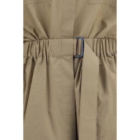 26SS 브루넬로 쿠치넬리 롱 원피스 BRM0F79A5465C8704BB BEIGE - BRUNELLO CUCINELLI