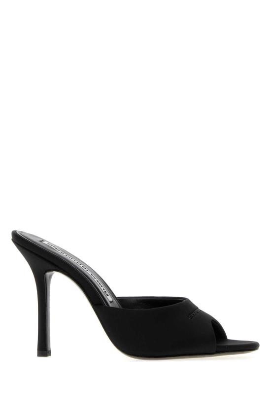 26FW 알렉산더 왕 뮬/슬리퍼 30326S011 001 BLACK