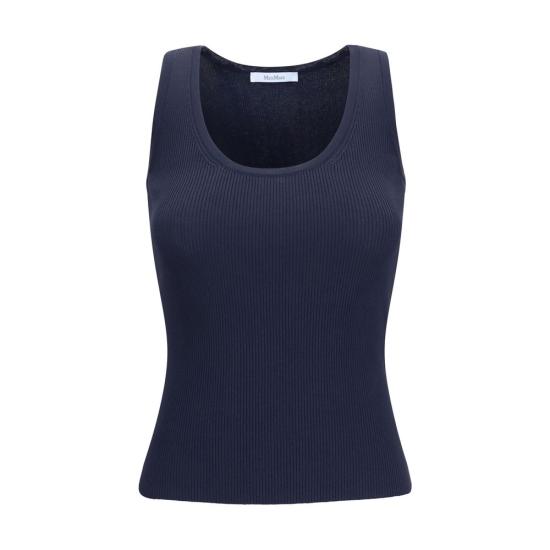 26FW 막스마라 민소매 티셔츠 MA2621366161600002BB NAVY