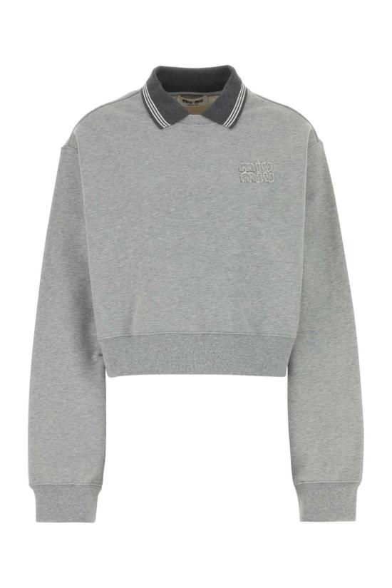 26SS 미우미우 스웨터 MJLA15SOOO18ZX F0031 GRAY