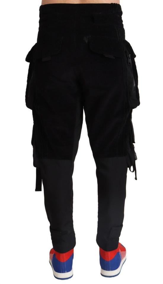  돌체앤가바나 카고 팬츠 PAN72022 BLACK - DOLCE & GABBANA