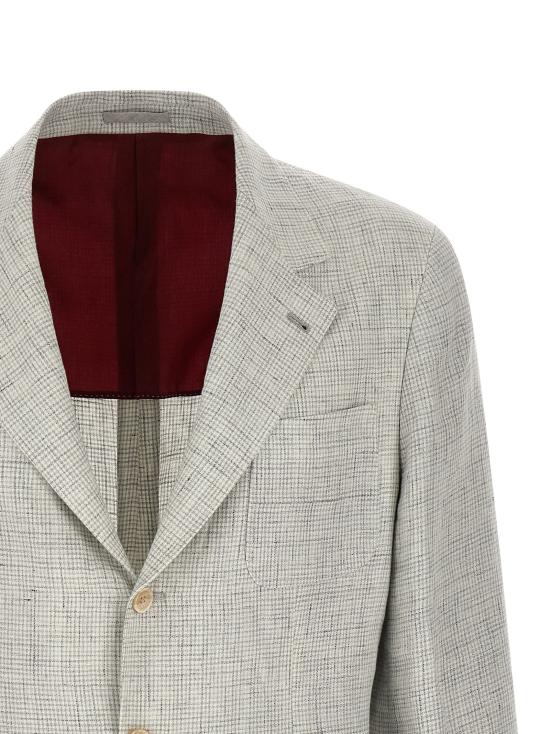 26SS 브루넬로 쿠치넬리 수트 자켓 BR332369BM BEIGE - BRUNELLO CUCINELLI
