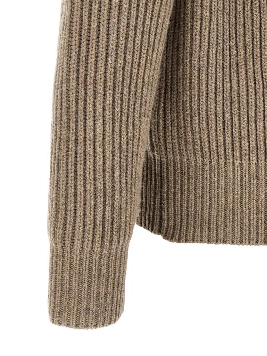 26FW MM6 메종마르지엘라 집업 니트 MM338343BM BEIGE - MM6 MAISON MARGIELA