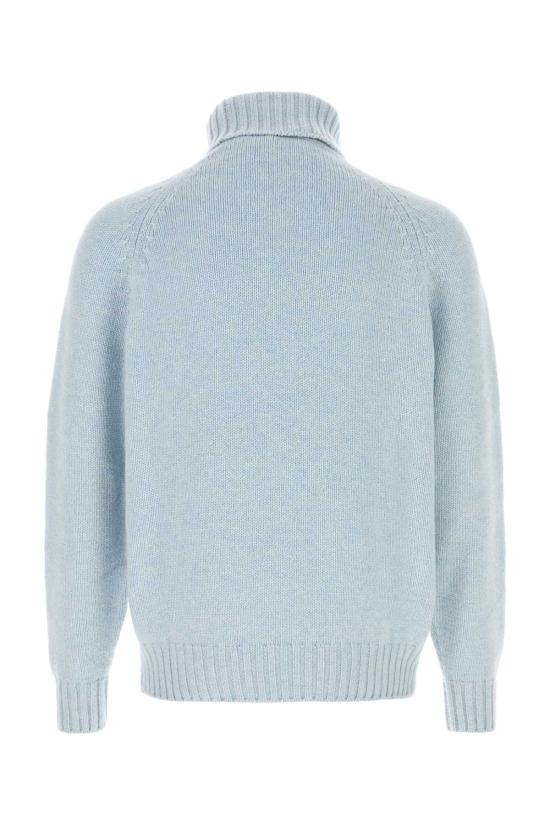 25FW 유밋 베넌 터틀넥 FW25M990015770615 LIGHTBLUE - UMIT BENAN