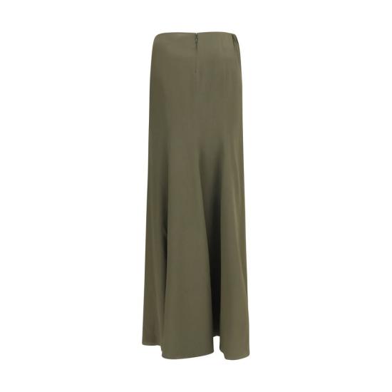 26FW 알렉산더 맥퀸 롱 스커트 AL876822QBADT3093BB GREEN - ALEXANDER MCQUEEN