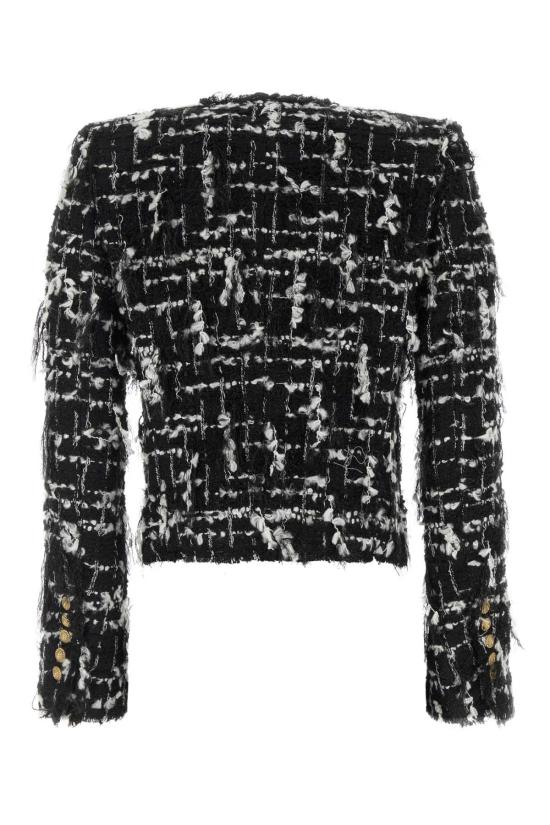 26FW 발망 자켓 HF1SC311XM09 EAB BLACK - BALMAIN