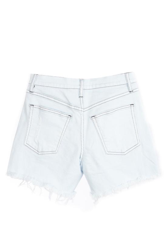  3x1 데님 숏팬츠 WSX4S0952 ADELIADESTROY WHITE - 3X1