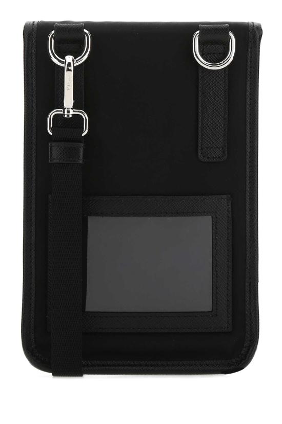  프라다 삼각로고 리나일론 버클 폰 파우치 2ZH1092DMH F0002 BLACK - PRADA