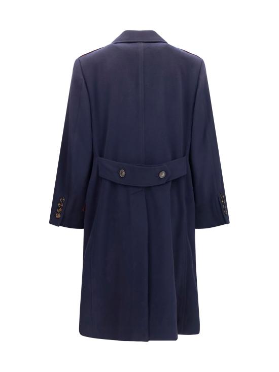 26FW 브루넬로 쿠치넬리 코트 MV4679141 CJC20 NAVY - BRUNELLO CUCINELLI